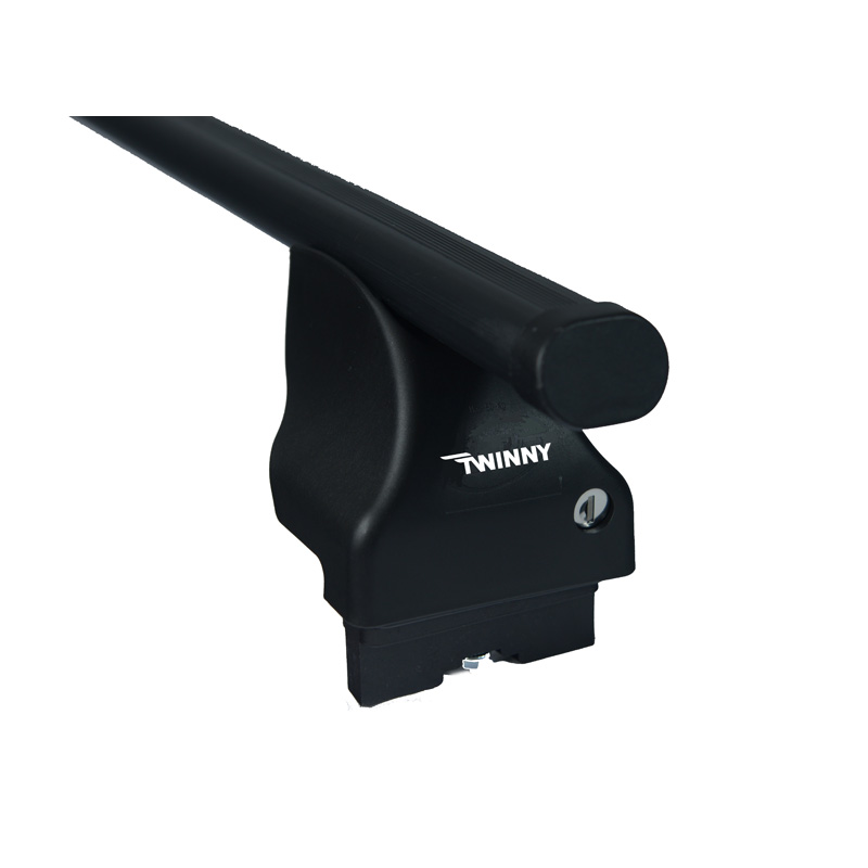 Dakdragerset Twinny Load Staal S25 semi pasvorm (voor auto's zonder dakreling)