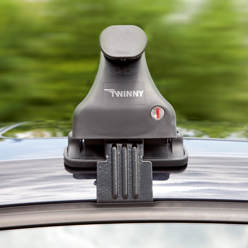 Dakdragerset Twinny Load Staal S50  Volvo S60/V60/V40 2010- (voor auto's zonder dakreling)