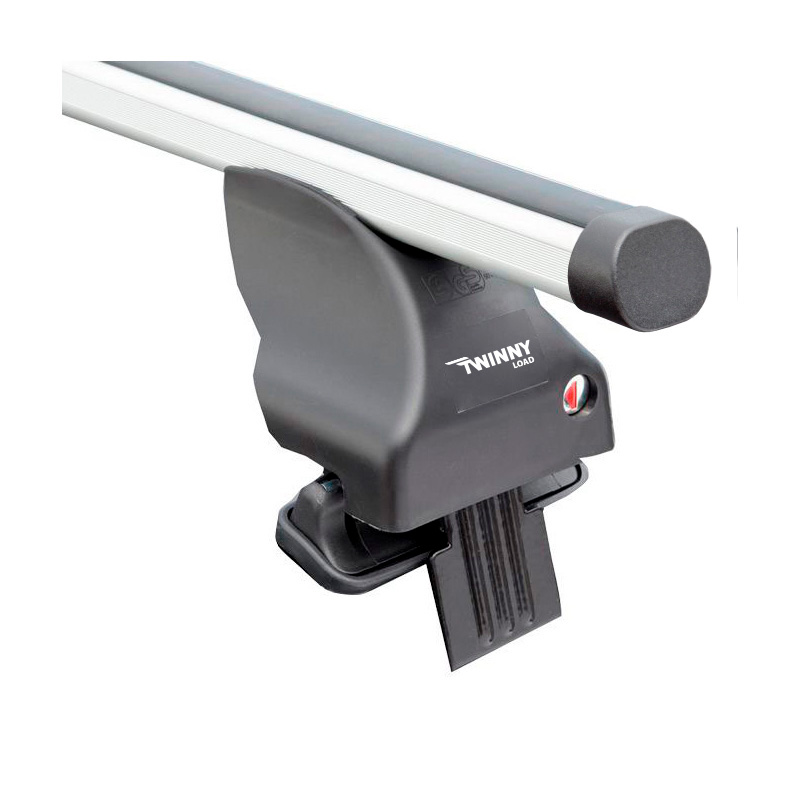 Dakdragerset Twinny Load Aluminium A54  Audi Q3 Sportback 2019- & Dacia Sandero III 2021- & Renault Scenic IV 2016- & Seat Ibiza 6F 2017- & Volkswagen Polo VI 2017-